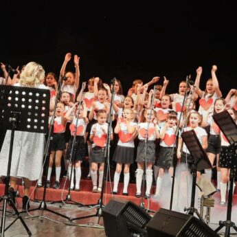 A children's choir in Vranje, Serbia - City of Music