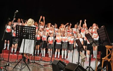 A children's choir in Vranje, Serbia - City of Music